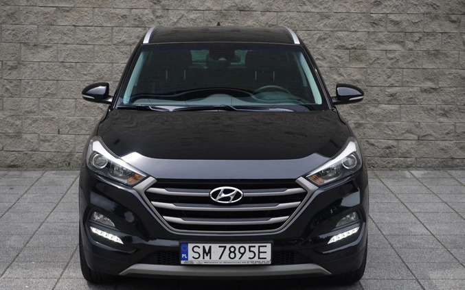 Hyundai Tucson cena 78900 przebieg: 104000, rok produkcji 2017 z Mysłowice małe 704